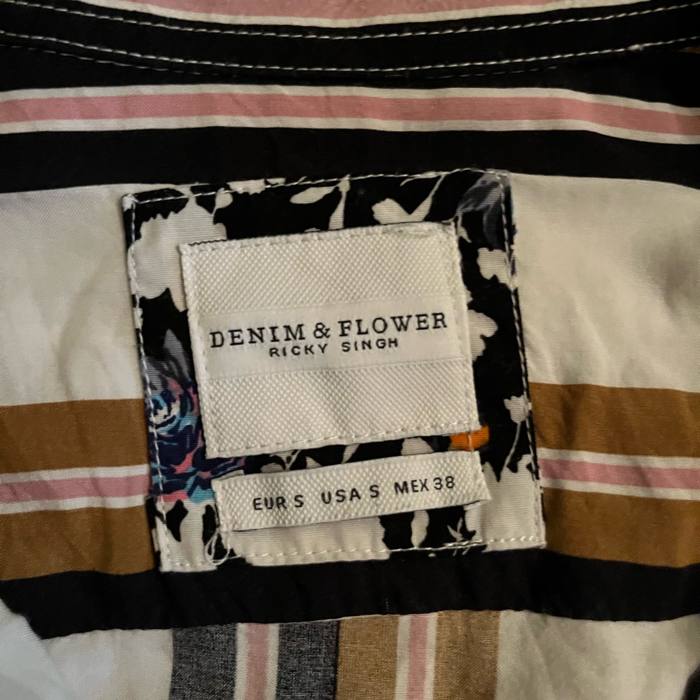 striped button down - Picture 3 of 3